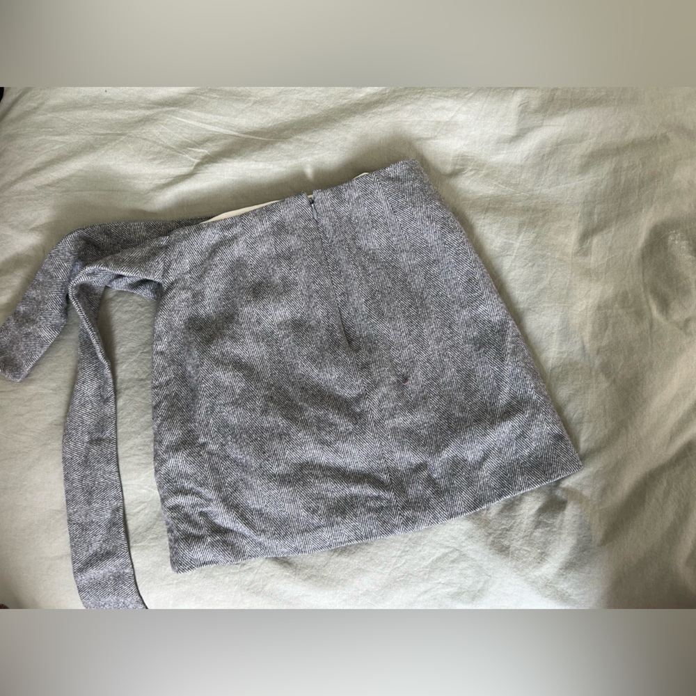 Wilfred Gray Mini Skirt